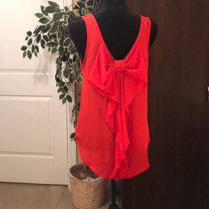 🚨Blouse w/bow in back